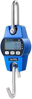 Klau Mini Weighing 300 kg / 600 lb OCS-L Industrial Crane Scale Digital Hanging Scale Blue for Indoor Farm Factory Outdoor