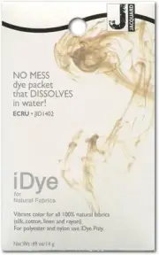 Jacquard IDYE-ECRU 14gm (DIRECT) Fabric Dye