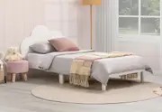 McLEAN Single Bed Cloud Headboard