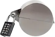 Outdoor Faucet Lock - Stainless Steel Faucet Lock Cover | Wall-Mounted Faucet Locks Outdoor, Insulated Water Spigot Lock with Combination Lock, Water Faucet Lock Outdoor for Home, Garden