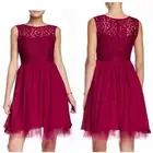 nwt // Eva Franco lace tulle dress