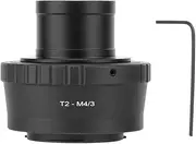 XUMIUZIY T2-M4/3 Camera Lens Filter Ring Adapter Kit, 1.25" Telescope Adapter Telescope Mount Ring Compatible for Olympus M4 / 3 Cameras（Aluminium Alloy