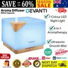 Devanti Ultrasonic Aroma Aromatherapy Diffuser Air Humidifier Essential Oils AU