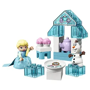 LEGO樂高 LT10920 Elsa and Olaf's Tea Party_Duplo 得寶系列