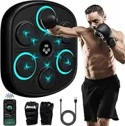 Smart Music Boxing Machine for Adults and Kids, Wall-Mounted Interactive Trainer with LED Display, 9 Modes & 9 Speeds, Perfect for Home Fitness and Stress Relief
