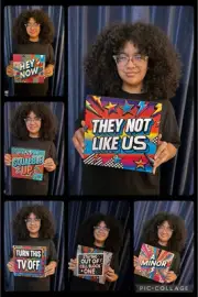 Photo Booth Prop Signs - kendrick Lamar