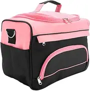 LOLIPPYY Barber Travel Bag Large Makeup Case for Hair Stylist Multi Purpose Organizer for Hairdressing Tools for Combs Scissors Hairdryers and Accessories Oxford Design