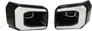 XISII 2PCS Car LED Daytime Running Light Fit For Toyota Hilux REVO 2020-2021 Signal Lamp Assembly Corner Light daytime running lights for cars