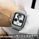 【高级品质】AP橡樹改裝金屬錶帶 不鏽鋼錶殼 Apple Watch S8 S7 S6 SE S5 45mm 44mm