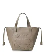 Callista Cleo Grained Leather Tote Bag