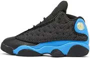 [AIR JORDAN] Jordan Little Kid's 13 Retro Black/University Blue-White (414575 041), Black/University Blue-white, 1.5 Little Kid
