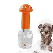 Electric Dog Shampoo Dispenser,Pet Foaming Soap Dispenser Electric Machine | Mushroom-Shaped Pet Cat Dog Grooming Helper Rich Lather for Shelter