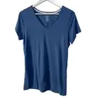 HUE TOP WOMENS SMALL SHORT SLEEVE LOUNGE SLEEP T-SHIRT MODAL COTTON BLUE NEW!