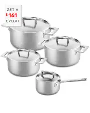 Mepra Attiva Pewter 8pc Set with $161 Credit