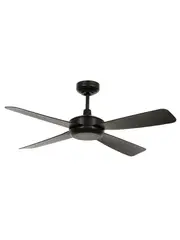 Slipstream 107cm DC Fan with Light in Black