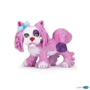 *NEW* PAPO 39100 Pink / White Yorky Dog - Canine Fantasy