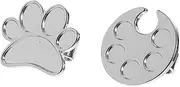 TOVINANNA Nail Art Set 2pcs Mixing Trays Nail Polish Gel Holder Ring Nail Display Plate for Holiday Events Parties