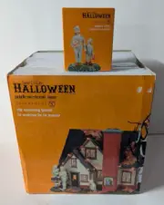 Dept 56 Snow Village Halloween The Mummy House & Mommy Treats NOS