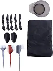 VICASKY 12pcs Diy Hair Coloring Set Cape Hair Dyeing Kit Tinting Supplies for Professional Personal Use