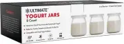 Ultimate Probiotic Yogurt Maker jars Make More Delicious Yoghurt 8 small
