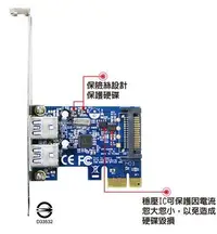 在飛比找Yahoo!奇摩拍賣優惠-[羊咩咩3C]伽利略 PCI-E USB 3.0 2 Por