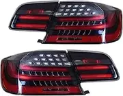 Car Led Rear Lights Compatible For BMW 3 Series 2 Door E92 M3 Coupe 2007-2013 Led Tail Light Assembly Accessories Plug And Play(Smoke)