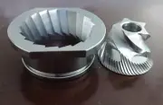 2 Piece Conical Grinder Set Kit w/Ring Discs Cone for Saeco Jura Gaggia Nivona
