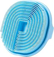 Silicone Body Scrubber - Anti-slip Bath Brushes Scrub - Ergonomic Massage Cleaning Supplies, Soft Bristles Brush for Relaxing, Massaging, Body Cleaning