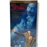 Shine (VHS Sealed 1996) Geoffrey Rush - New Line Home Video VCR Tape