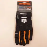 Mongoose Adult LARGE Full-Finger KNUCKLE GUARDS BMX Mountain Bike Bicycle Gloves