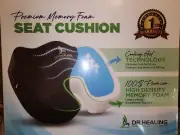 NEW Dr. Healing Cooling Premium High Density Memory Foam Seat Cushion