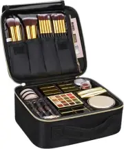 Makeup Case Travel Makeup Bag Makeup Train Case Cosmetic Bag Toiletry Makeup
