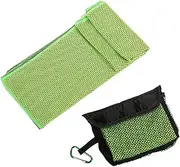 Cooling Towels, Absorbing Sweat Towels for Gym, with Portable Mesh Bag, Quick Drying Home Gym Accessories for Women Men Sports Running Camping Hiking Festival Travel