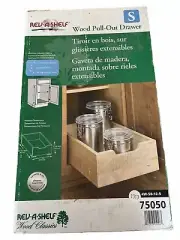 Rev-A-Shelf Pull Out Kitchen Cabinet Storage Drawer S 4W-58-12-5 Small Organize