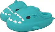 [Zureto] Shark Slides Winter, Adults and Kids Winter Plush Warm Slippers, Soft Comfy Shark Slippers