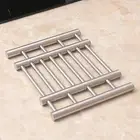 Pot Holder Hot Pad Stainless Steel Trivet for Dining Table Countertop Home