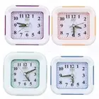No Tick Battery Operated Bedside Clocks Alarm Clock Home Decor Number Clock