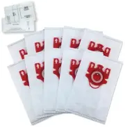 Aolleteau Vacuum Cleaner 4 Bags Compatible for Miele Type FJM Airclean 3D Effici