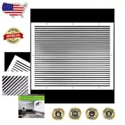 Sleek 24''x20'' Extruded Aluminum Return Vent Grille - Perfect for HVAC Systems
