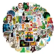 Wizard of Oz Themed Set of 50 Assorted Stickers Decal Set