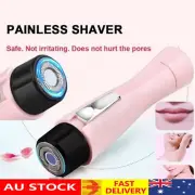 Women's Pink Portable Electric Shaver Hair Removal Machine Mini Epilator Lady