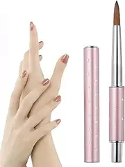 Paint Brushes for Nail - Polish Nail Gel Painting Brush Dotting Tool | Fine Drawing Detailing Tool Dust Remover for Friends Families