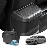 JYCDC for Sienna 2021-2024 Accessories in-car Trash can Second Row Cup Holder Design Trash can Modification Waterproof Utility Box car Upgrade