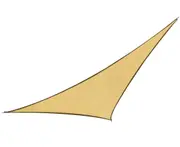 Wallaroo Outdoor Sun Shade Sail Canopy - Sand Cloth Rectangle Square Triangle