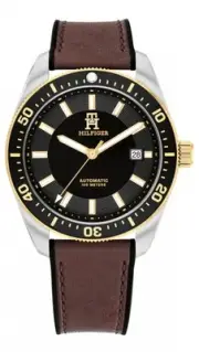 Tommy Hilfiger TH85 Automatic watch with brown strap 1792142