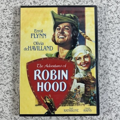 The Adventures of Robin Hood (DVD, 1938) Errol Flynn Brand New & Sealed