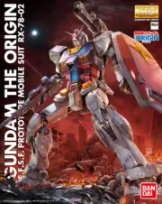 Bandai 1/100 MG 013143 GUNDAM THE ORIGIN RX-78-02 E.F.S.F. Prototype Mobile Suit