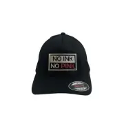 THIGHBRUSH® - NO INK NO PINK - FlexFit Hat - Black