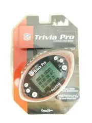 Excalibur NFL Trivia Pro Electronic Game Handheld Football *Batteries Included*