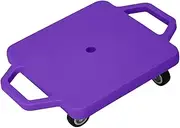 harayaa Scooter Board with Handles Sitting Scooter Coordination Motor Skills with Casters 11.2 Inches for Park Playground Homeschool
